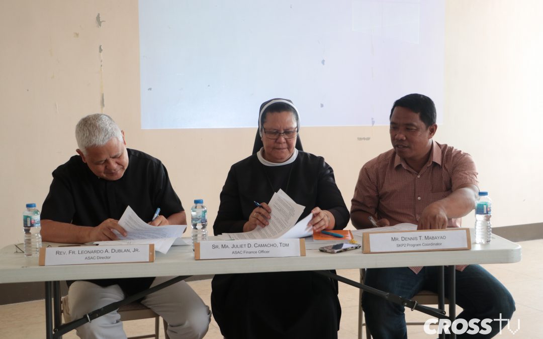 HCDC inks MOA with Archdiocese of Davao for Sagop Kinabuhi Program 2